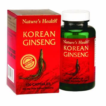 Korean Gingseng 500mg 100 Capsules