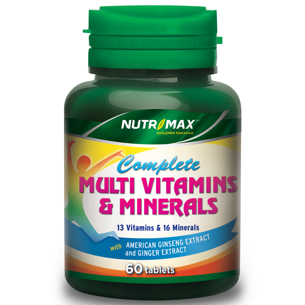 Complete Multiviitamin dan Mineral 60 Tablet