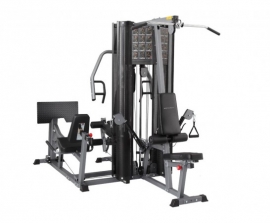 X2 Family Epress Gym 3 Station Multy Gym Incl.400 Lbs (Diamond Gray)