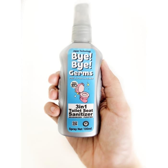3in1 Toilet Seat Sanitizer Spray 100ml