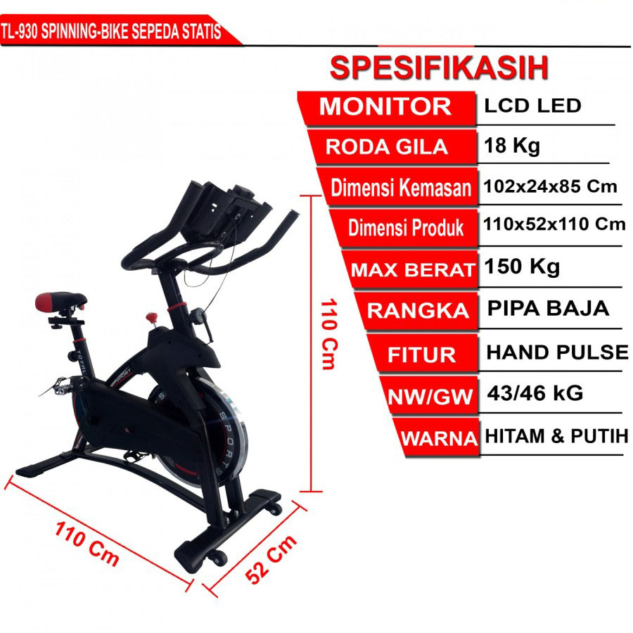 Spinning Bike TL 930