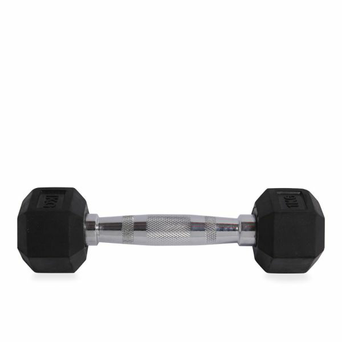 Dumbell Hexagonal 1kg Lapis Karet