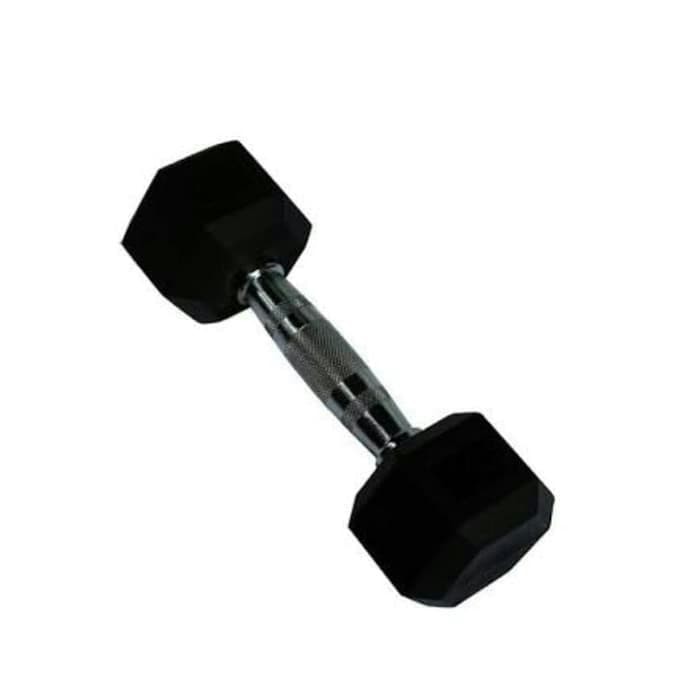 Dumbell Hexagonal 3kg Lapis Karet