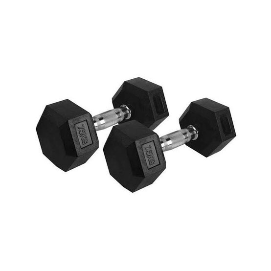Dumbell Hexagonal 7.5kg Pair
