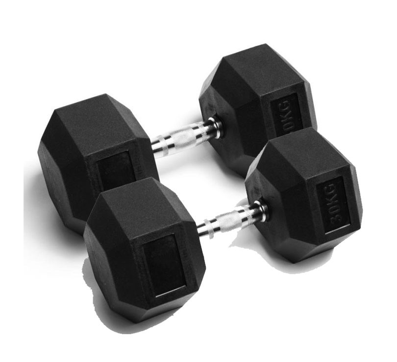 Dumbell Hexagonal 30Kg Pair