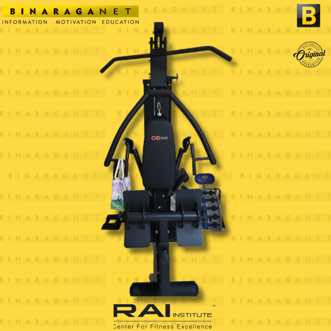 Alat fitness second OB-916 Home Gym 3 Sisi Multi Function New Design by JX Series